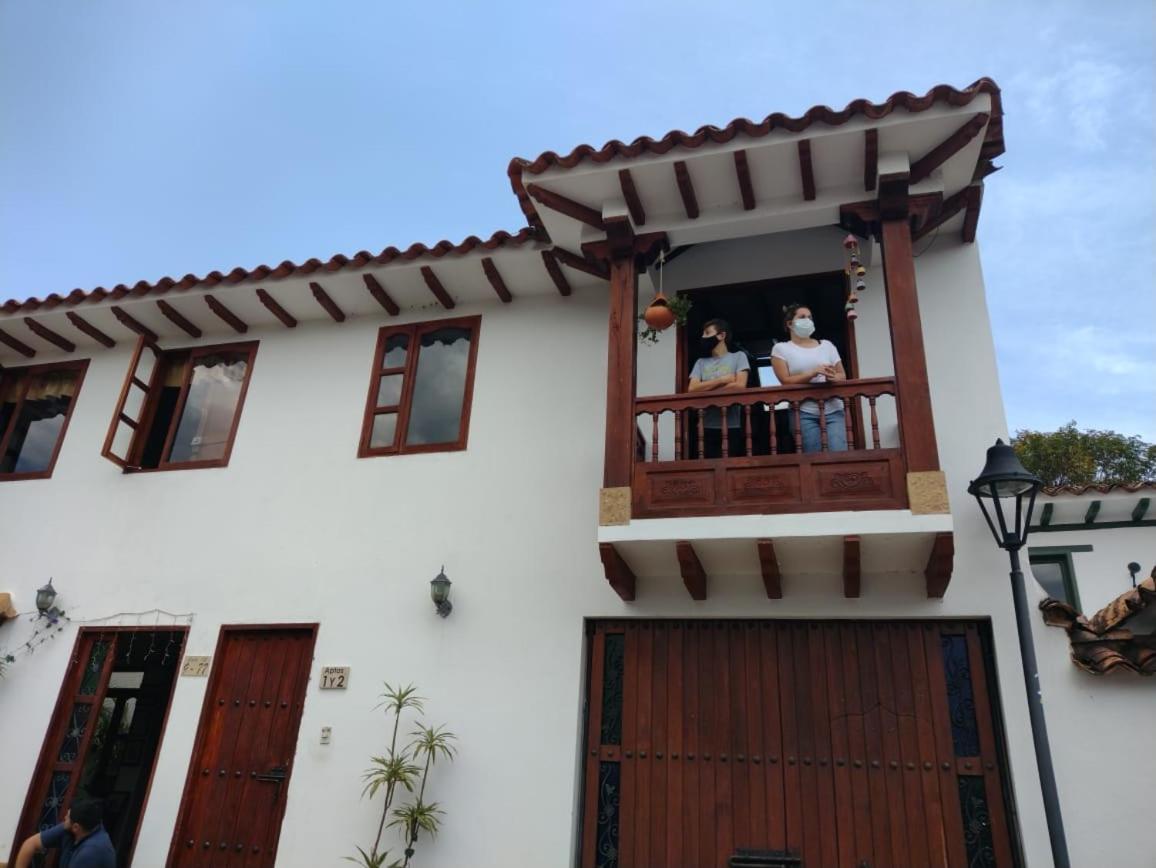 Apartamento Balcones De La Villa 2 비야 데 레이바 외부 사진