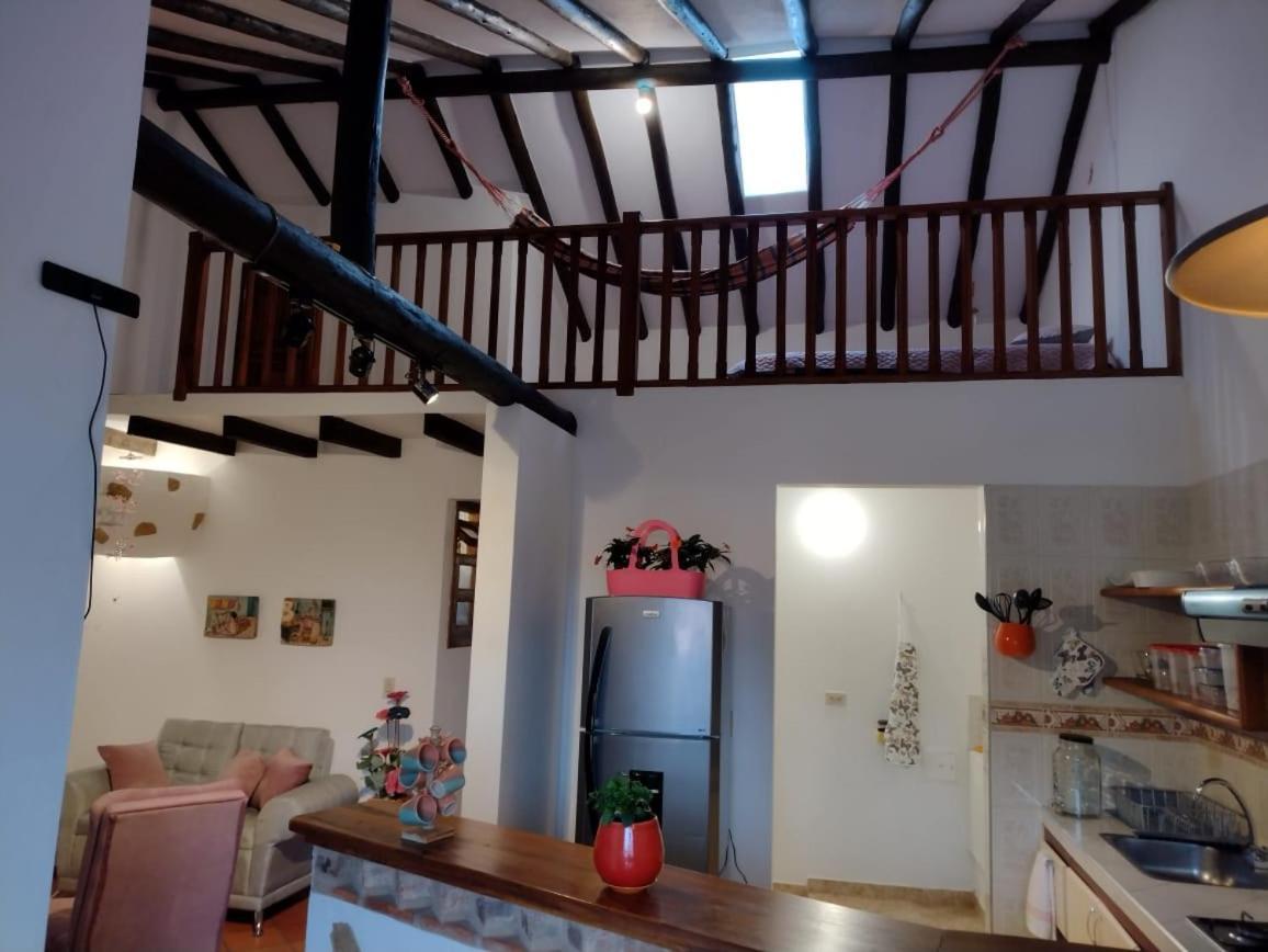 Apartamento Balcones De La Villa 2 비야 데 레이바 외부 사진