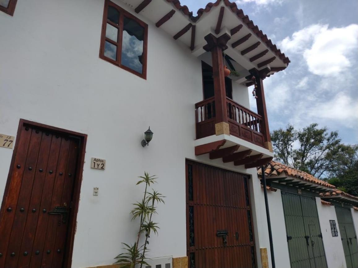 Apartamento Balcones De La Villa 2 비야 데 레이바 외부 사진
